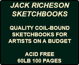 JACK RICHESON SKETCHBOOKS QUALITY COIL-BOUND SKETCHBOOKS FOR ARTISTS ON A BUDGET ACID FREE 60LB 100 PAGES