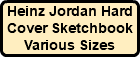 Heinz Jordan Hard Cover Sketchbook Various Sizes
